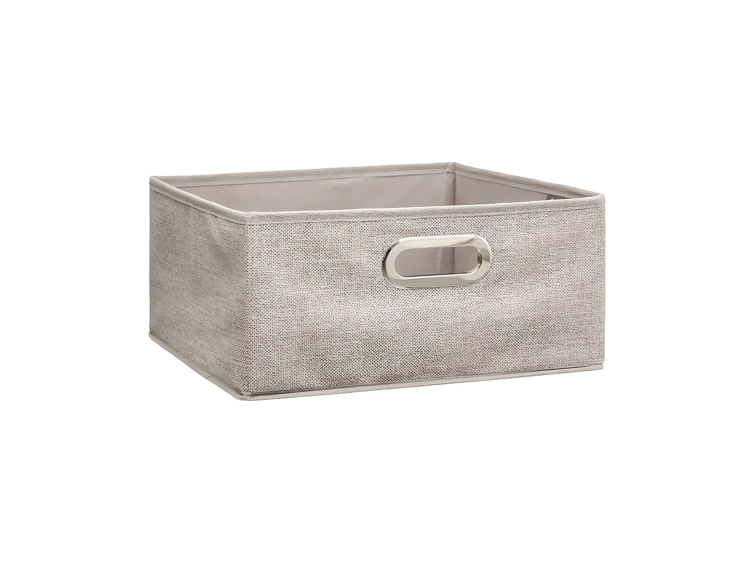 Boîte de rangement Beige chiné 31 x 31 x 15 cm