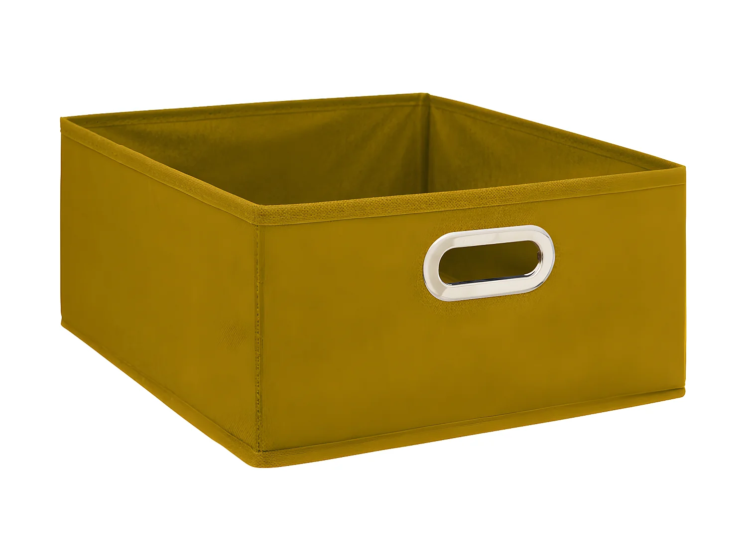 Boîte de rangement Jaune moutarde 31 x 31 x 15 cm