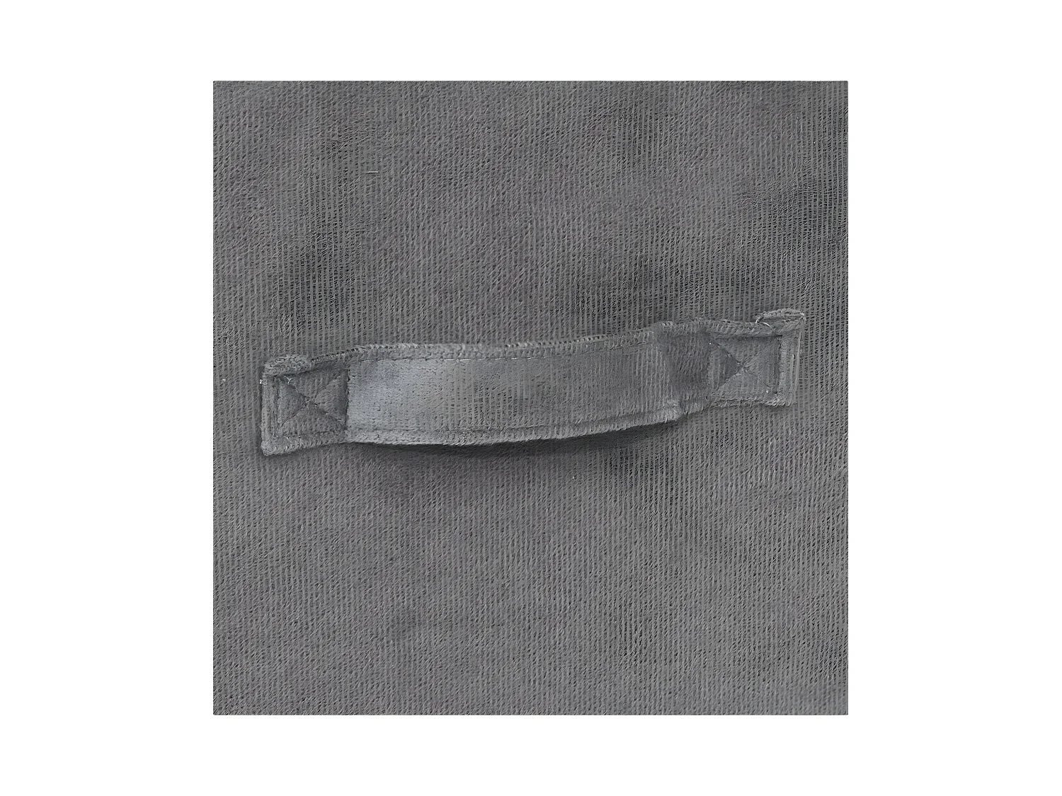 Boîte de Rangement en Velours Gris  31 x 31 x 31 cm