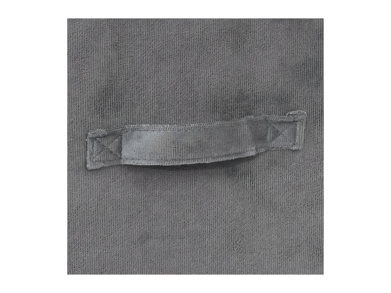 Boîte de Rangement en Velours Gris  31 x 31 x 31 cm