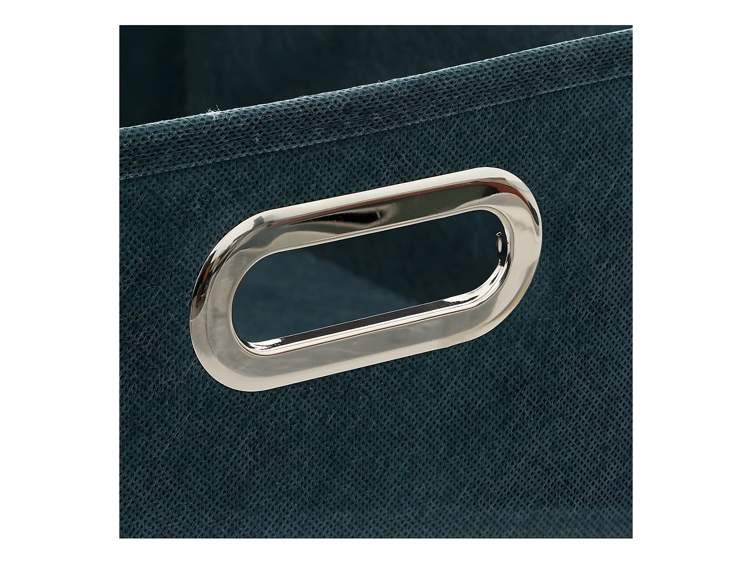 Boîte de rangement Bleu pétrole 31 x 31 x 15 cm