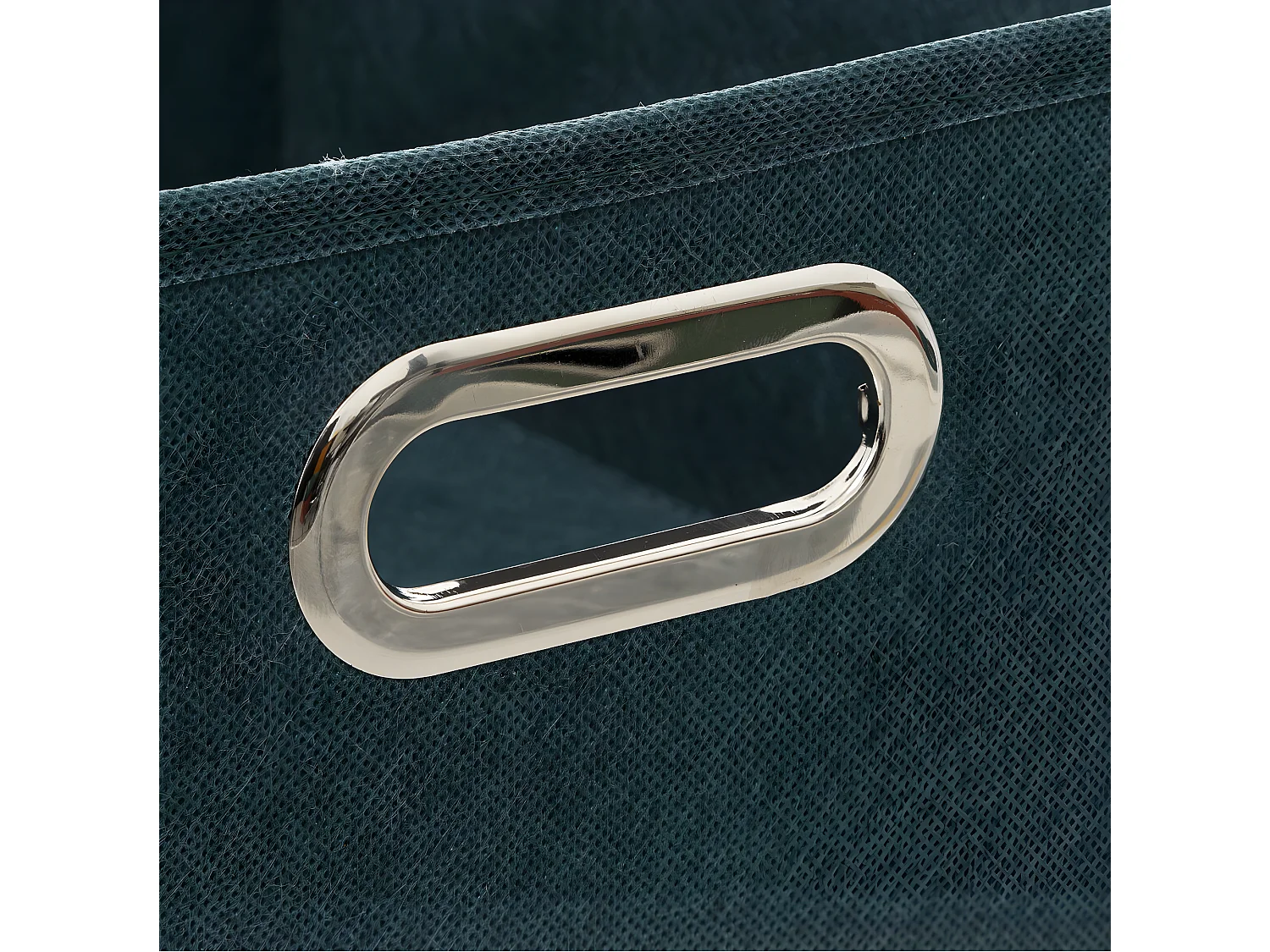 Boîte de rangement Bleu pétrole 31 x 31 x 15 cm