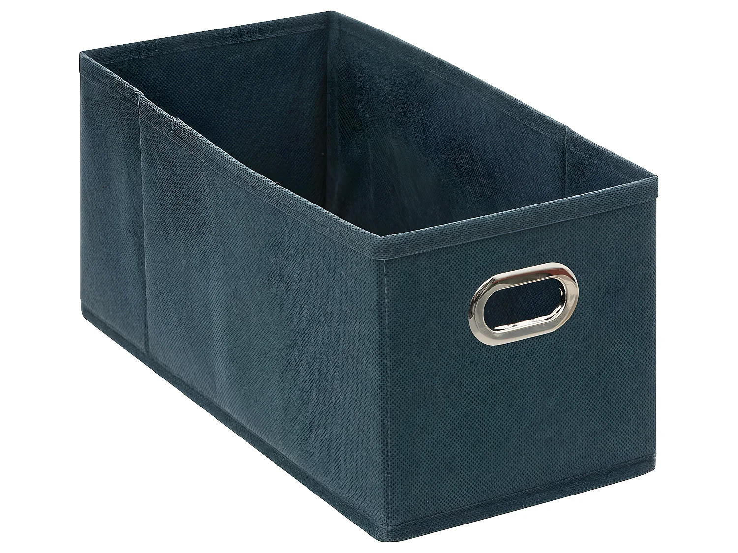 Boîte de rangement tissu Bleu Pétrole15 x 31 x 15 cm