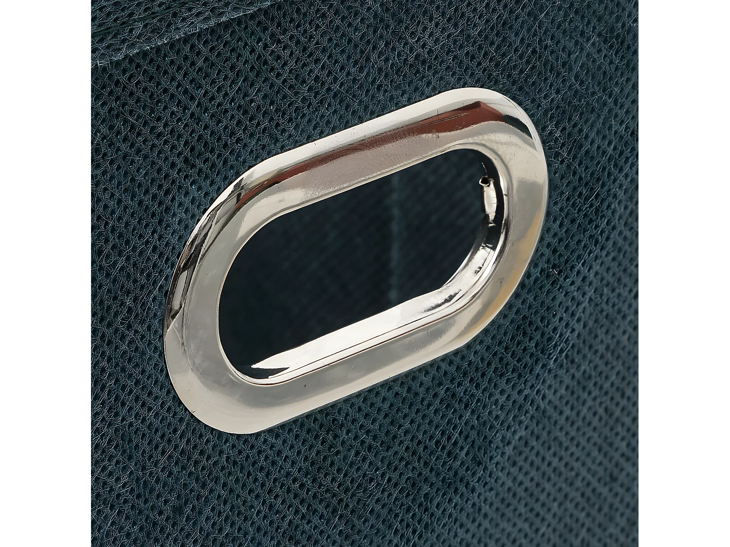 Boîte de rangement tissu Bleu Pétrole15 x 31 x 15 cm