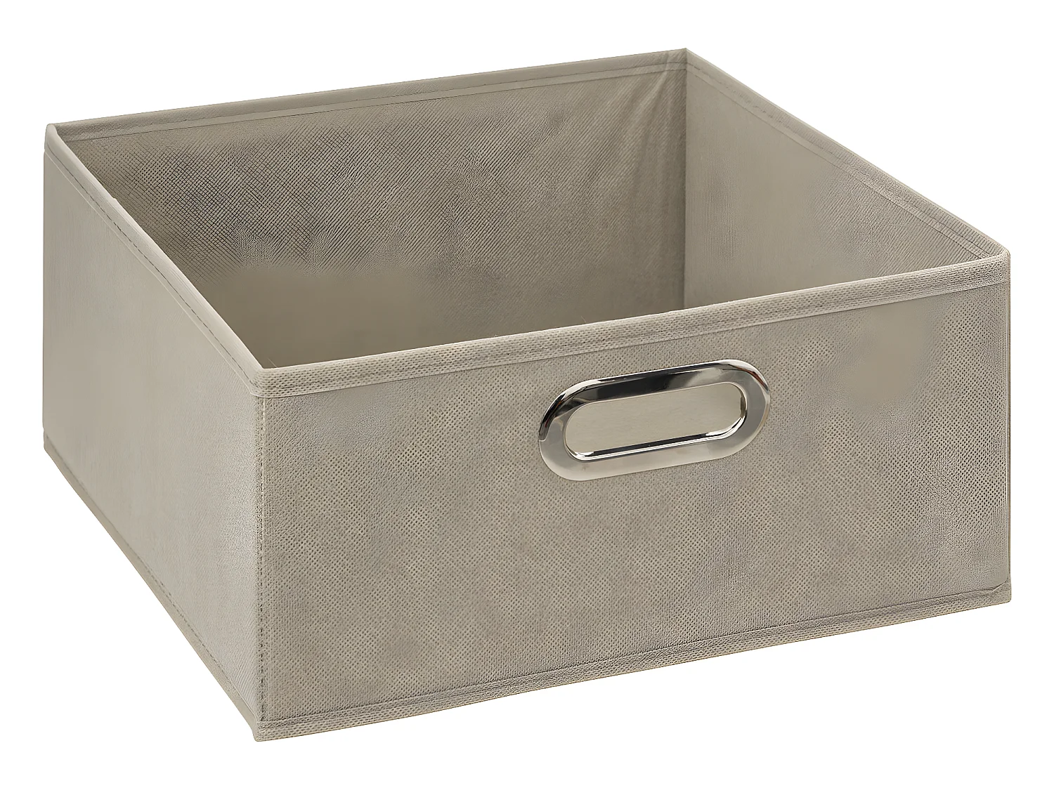 Boîte de rangement Beige Lin 31 x 31 x 15 cm