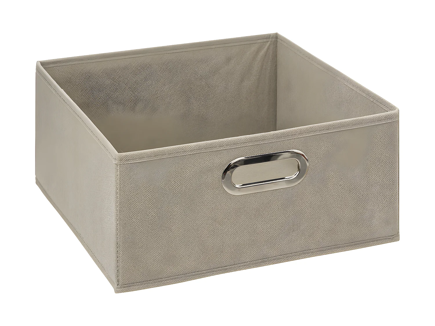 Boîte de rangement Beige Lin 31 x 31 x 15 cm