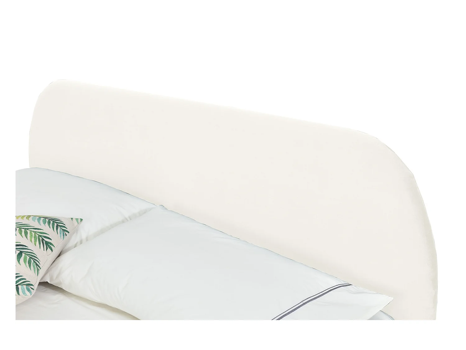 Fluweel Bed Beige 160x200 cm PHOENIX Zwarte Haarspeldpoten