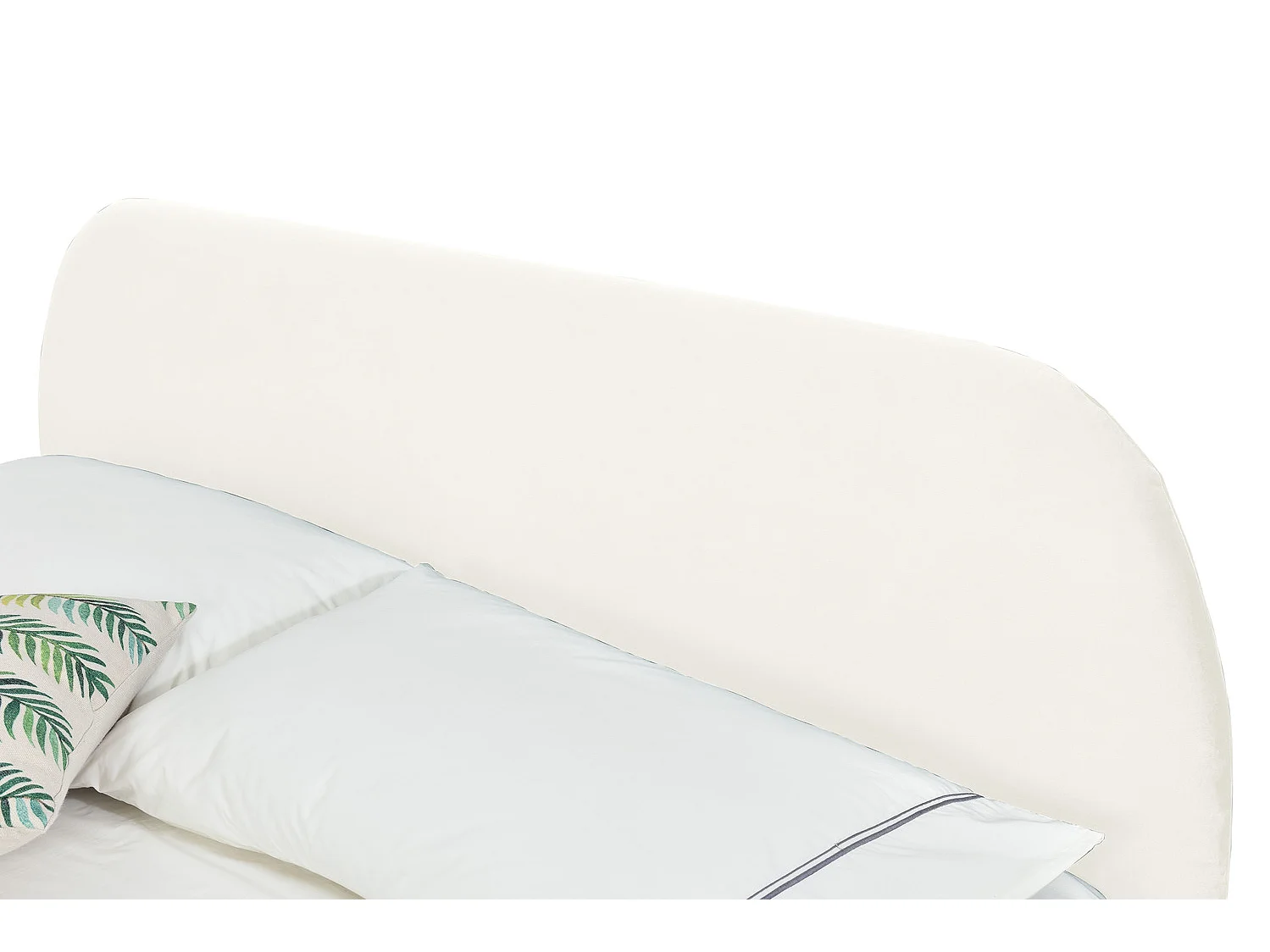 Beige fluwelen bed 140 x 190 cm PHOENIX met zwarte haarspeldpoten