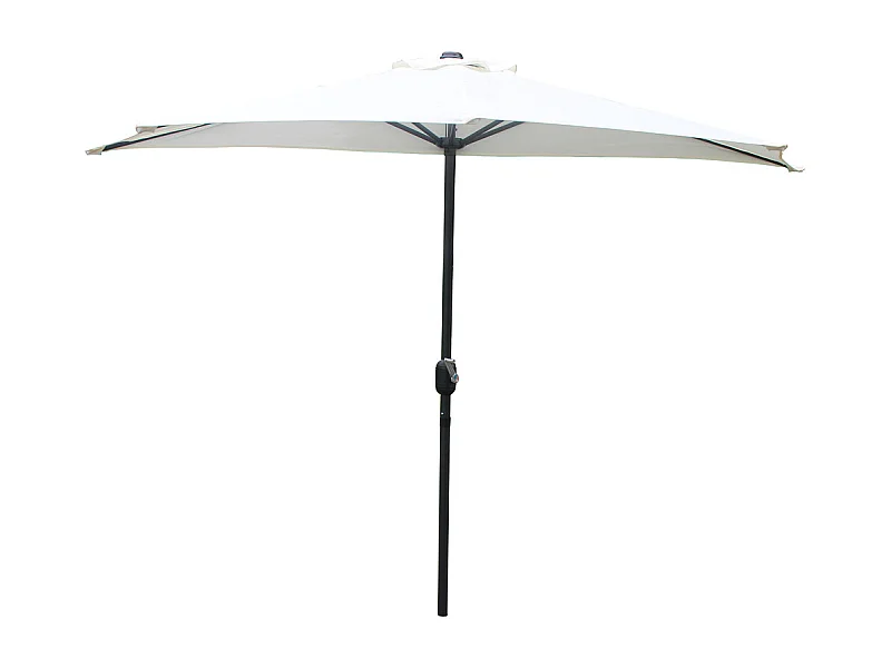 Demi parasol de balcon écru CATANE