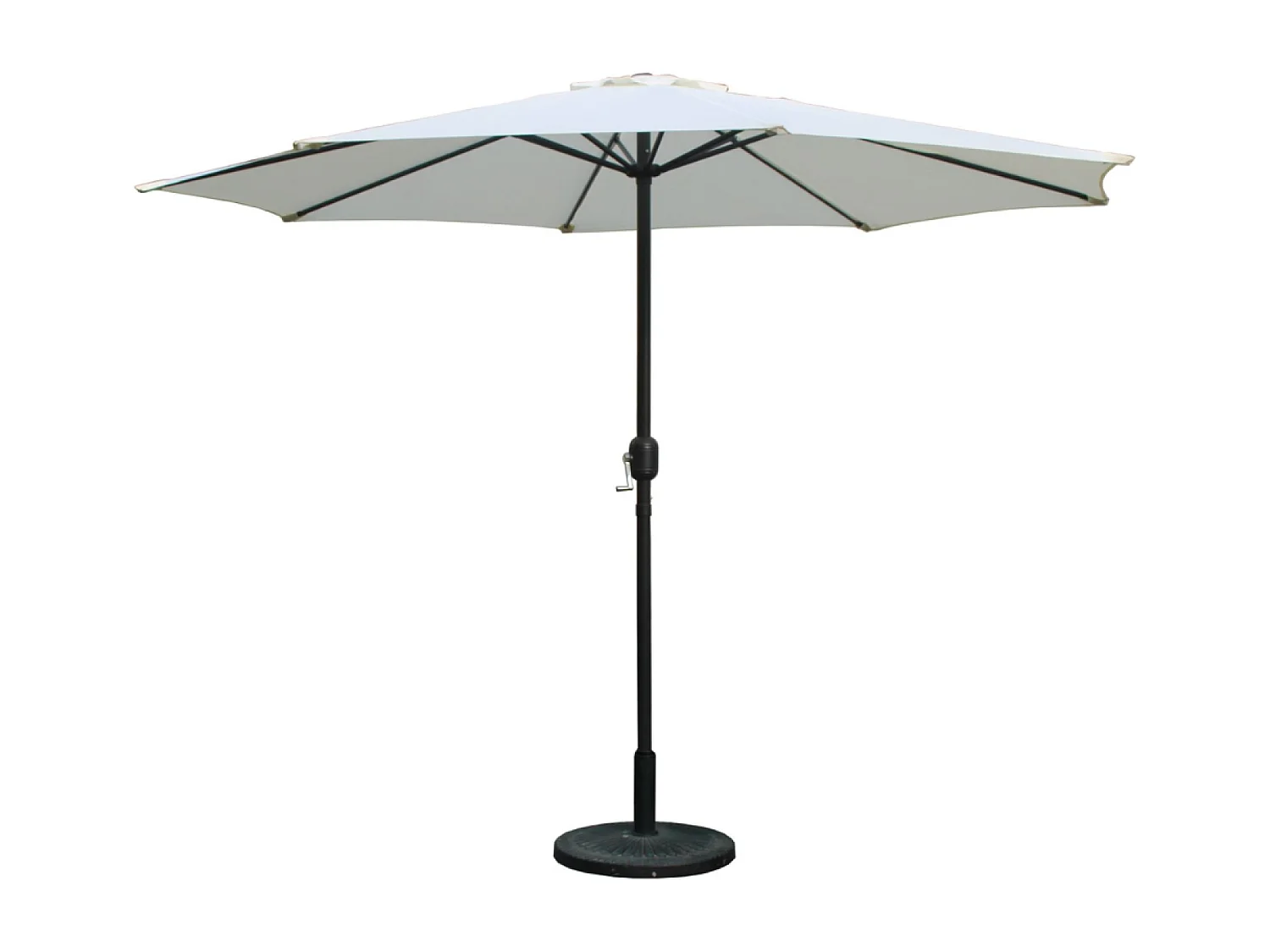Parasol ecru rond 2,94 x 2,94 m PORTOFINO