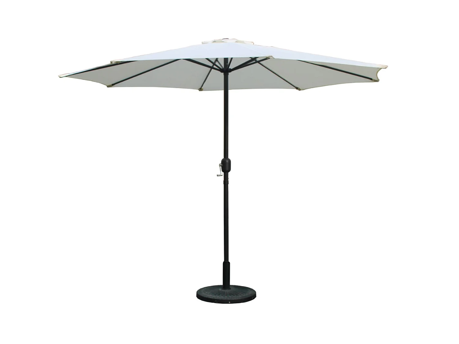 Parasol  ecru  rond 2,94 x 2,94 m PORTOFINO