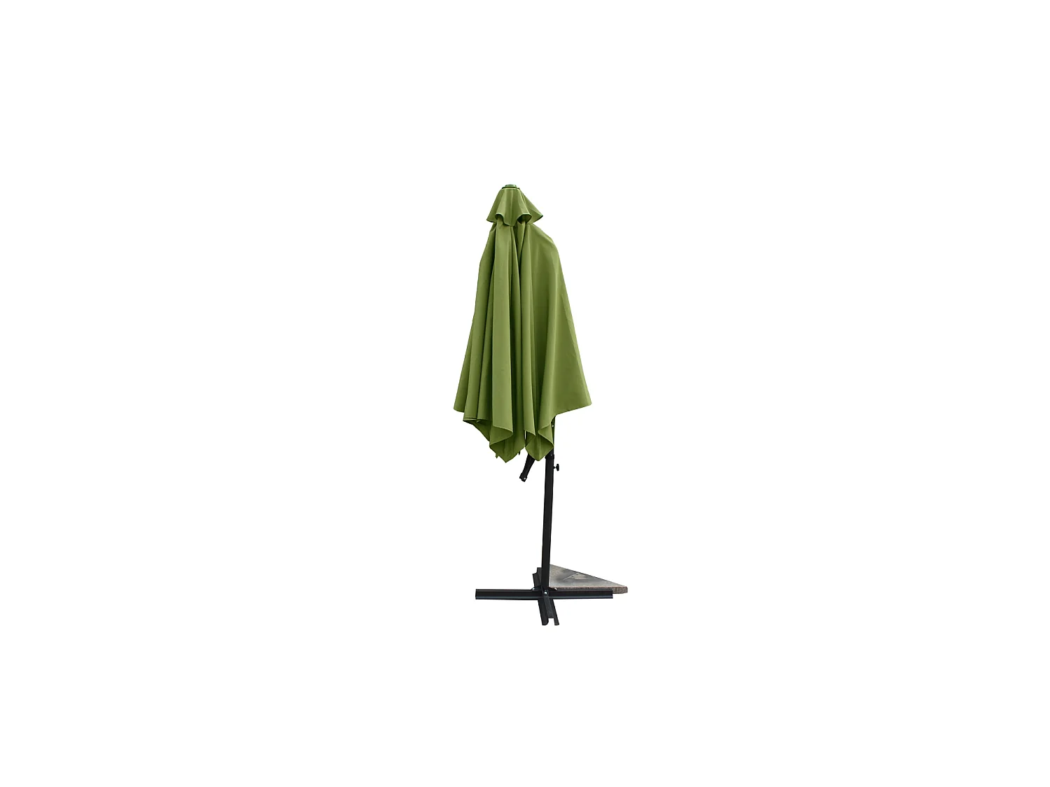 Parasol  vert droit rond 2,94 x 2,94 m ALCUDIA
