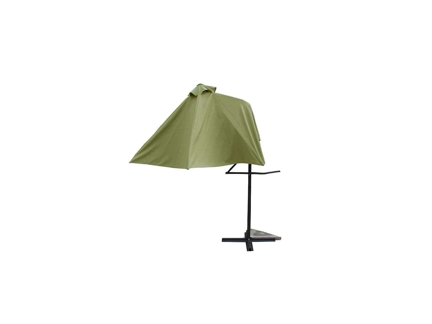 Parasol  vert droit rond 2,94 x 2,94 m ALCUDIA