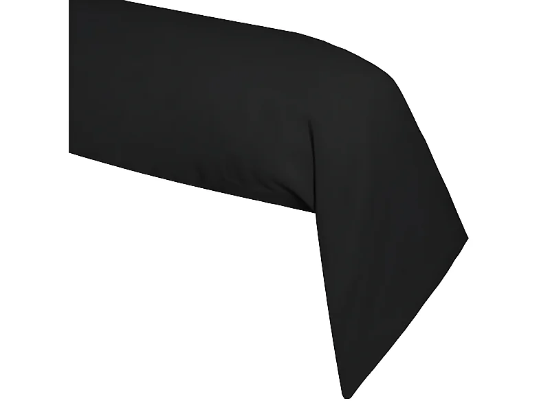 Une Taie de traversin noire