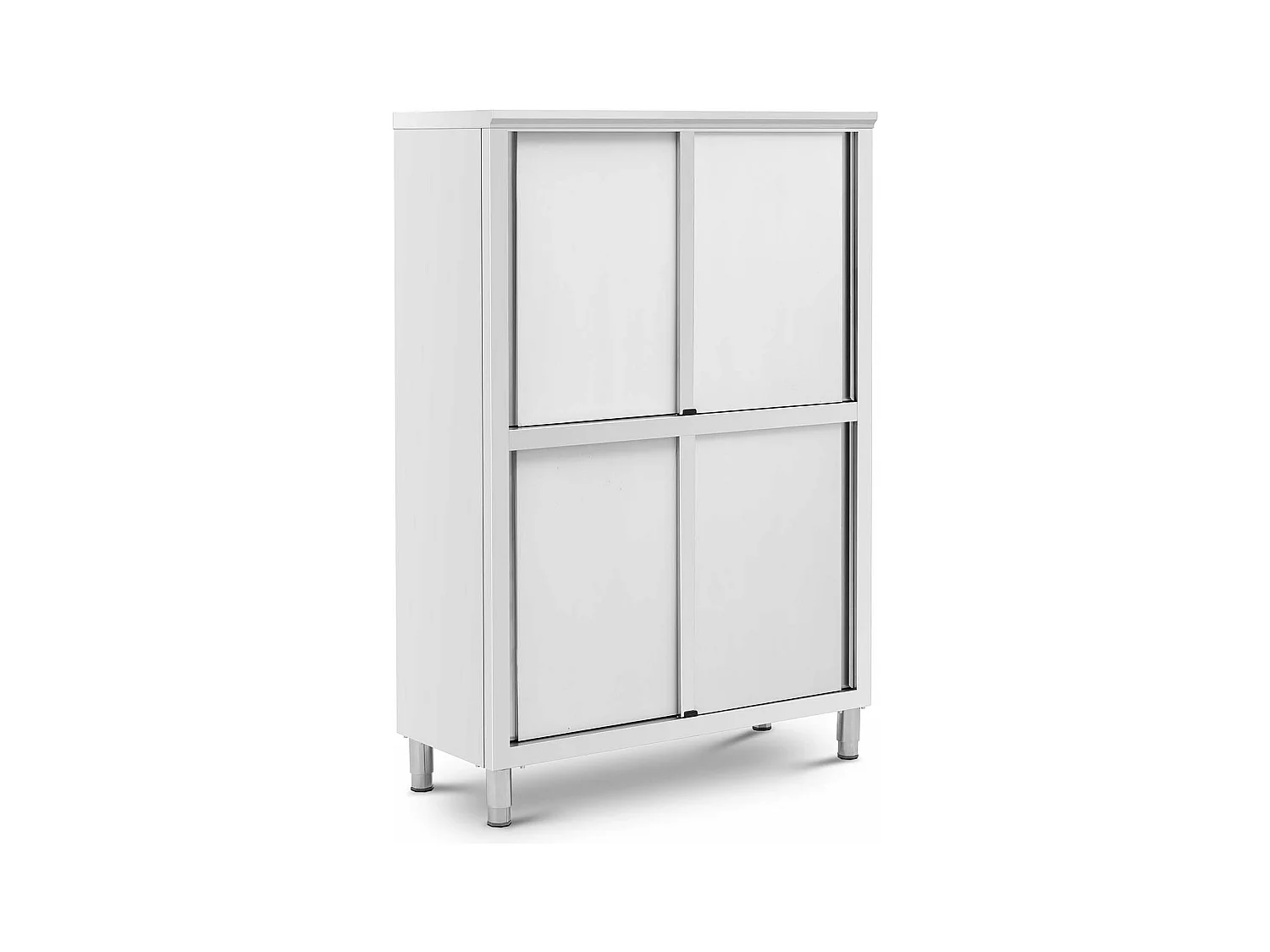 Armoire 120 x 50 x 180 argenté 120 x 48.5 x 179 cm 14_0005157
