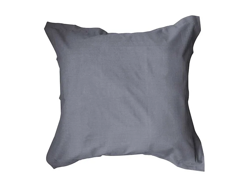 Kussensloop 100% katoen 75x75 cm Antraciet