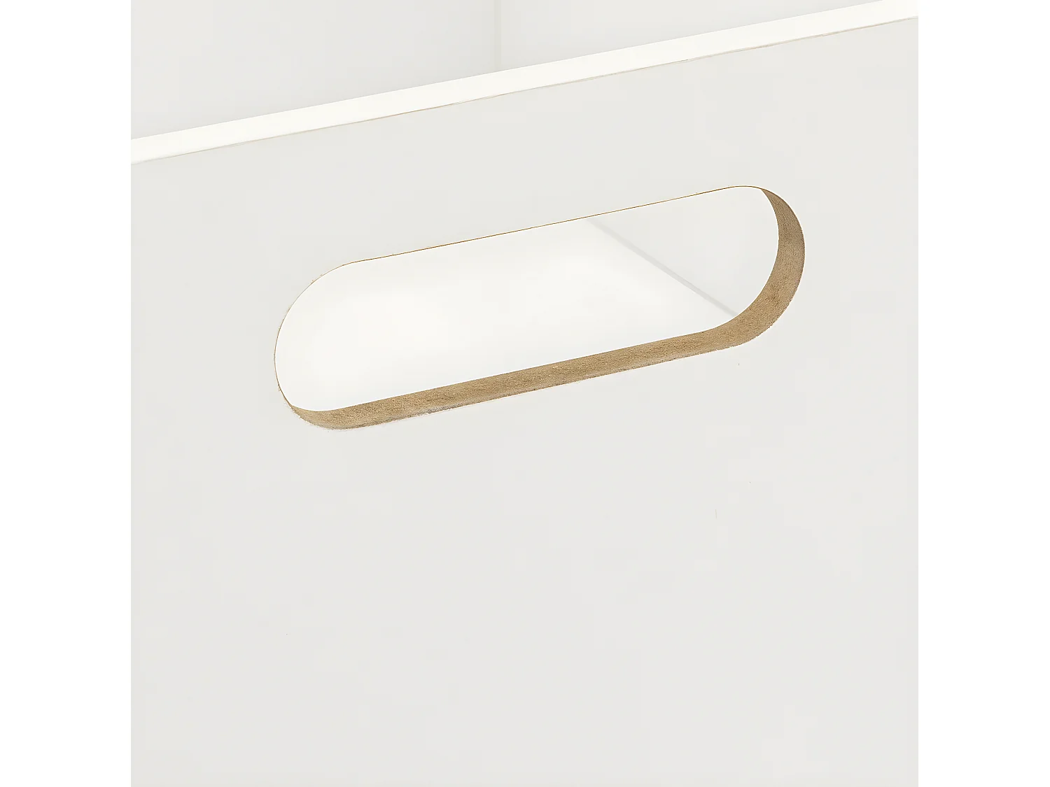 Boîte de rangement en Bois Blanc 31 x 31 x 15 cm