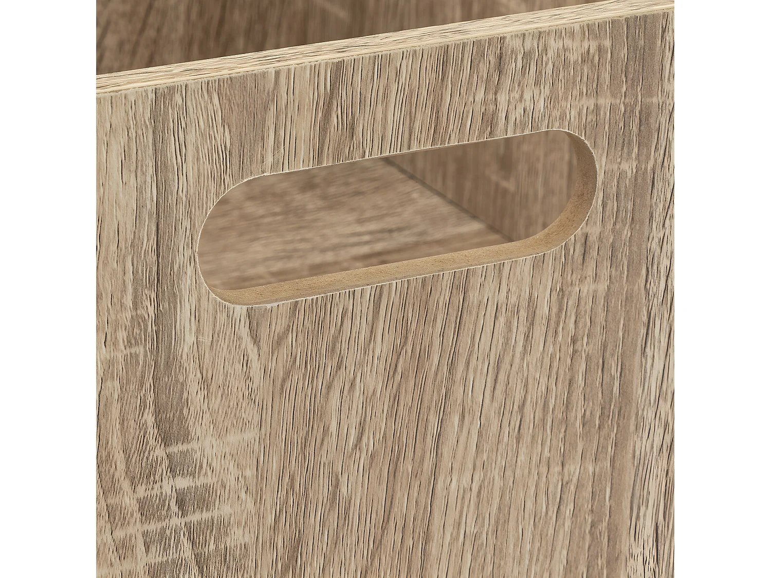 Boîte de rangement en Bois Naturel 31 x 31 x 15 cm