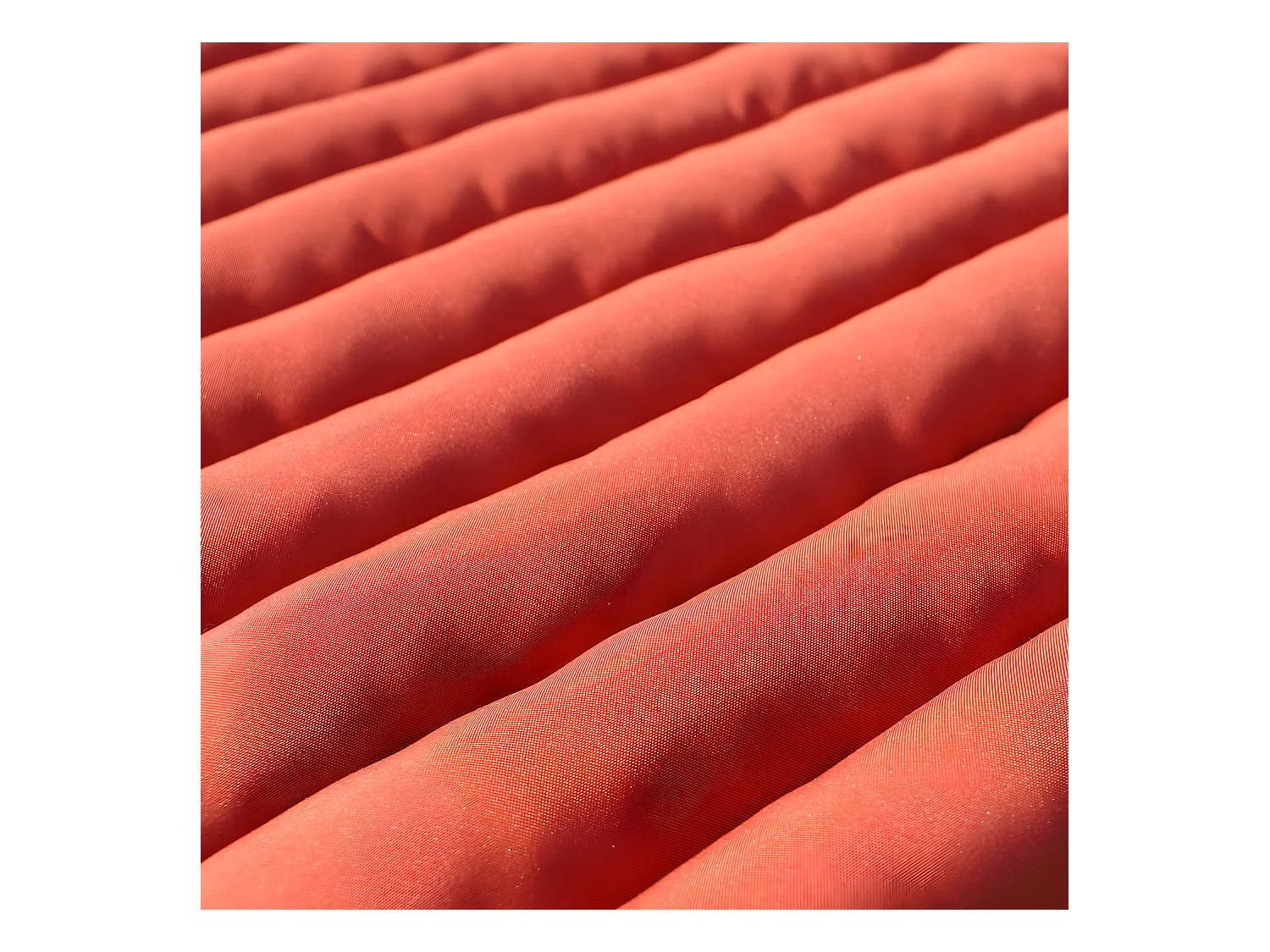 Lot de 2 matelas bain de soleil SORMIOU Terracotta Polyester 180x60CM