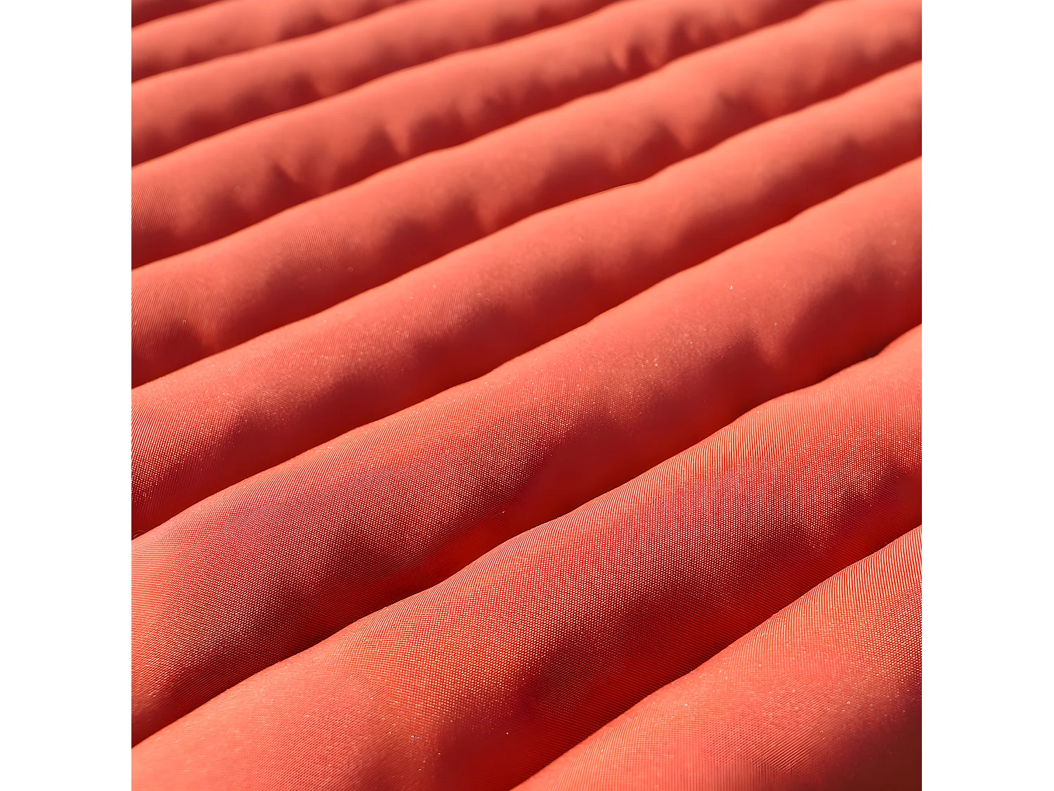 Lot de 2 matelas bain de soleil SORMIOU Terracotta Polyester 180x60CM