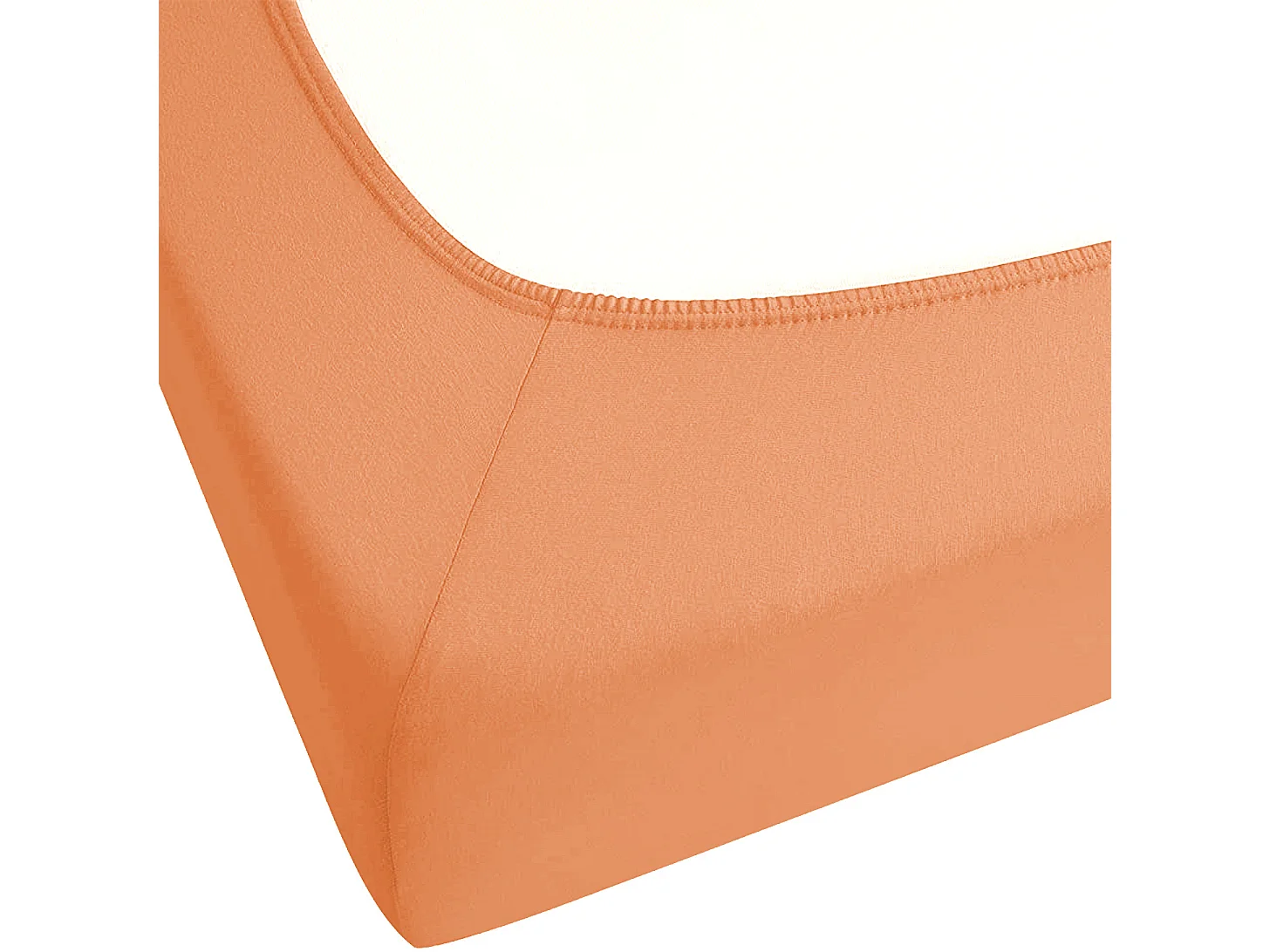 Spannbettlaken JANBU Baumwolle 90 x 200 cm Orange
