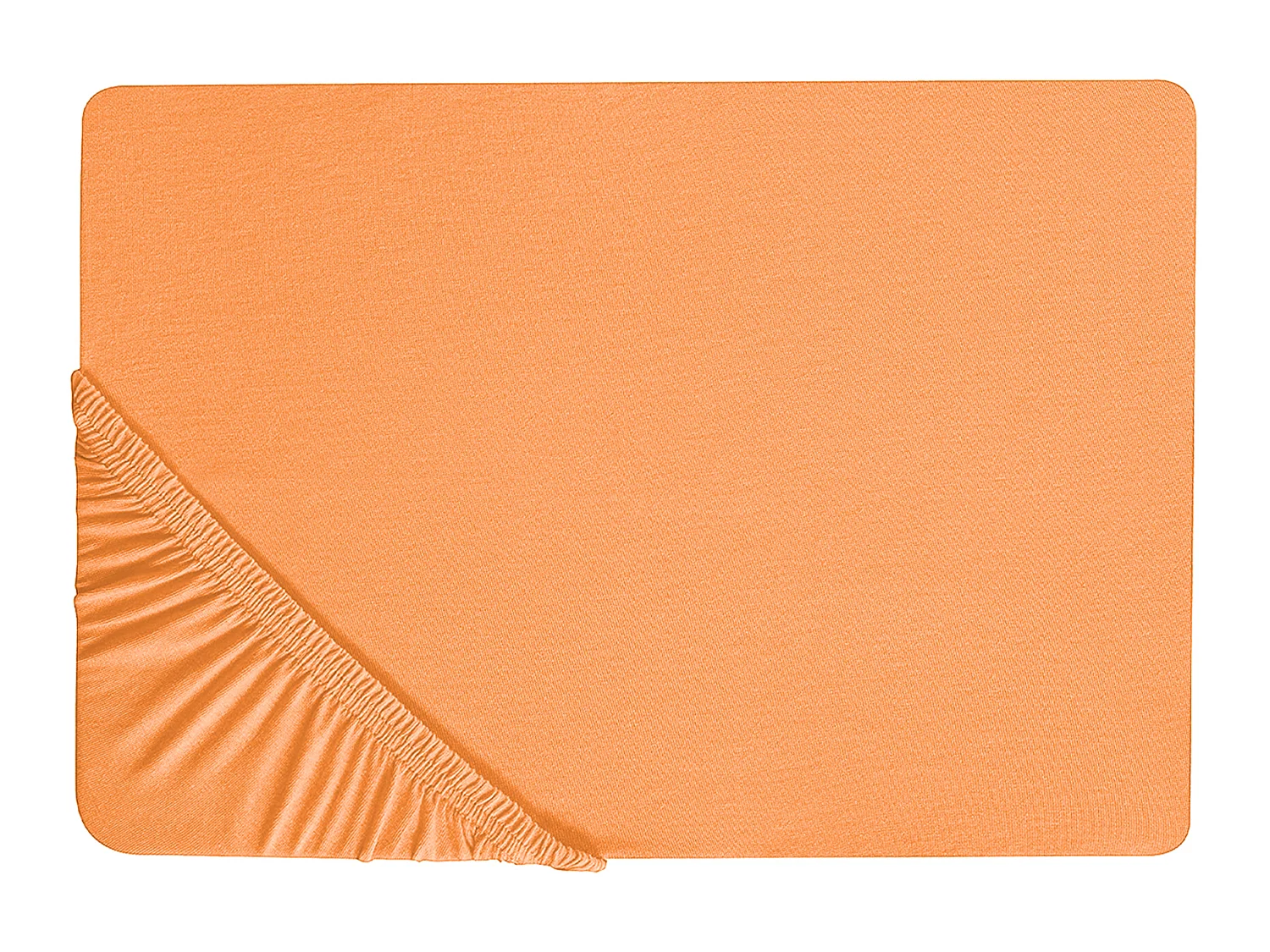 Drap housse JANBU Coton 200 x 200 cm Orange