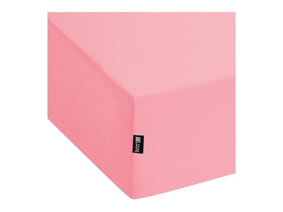 Lençol-capa JANBU Algodão 200 x 200 cm Coral