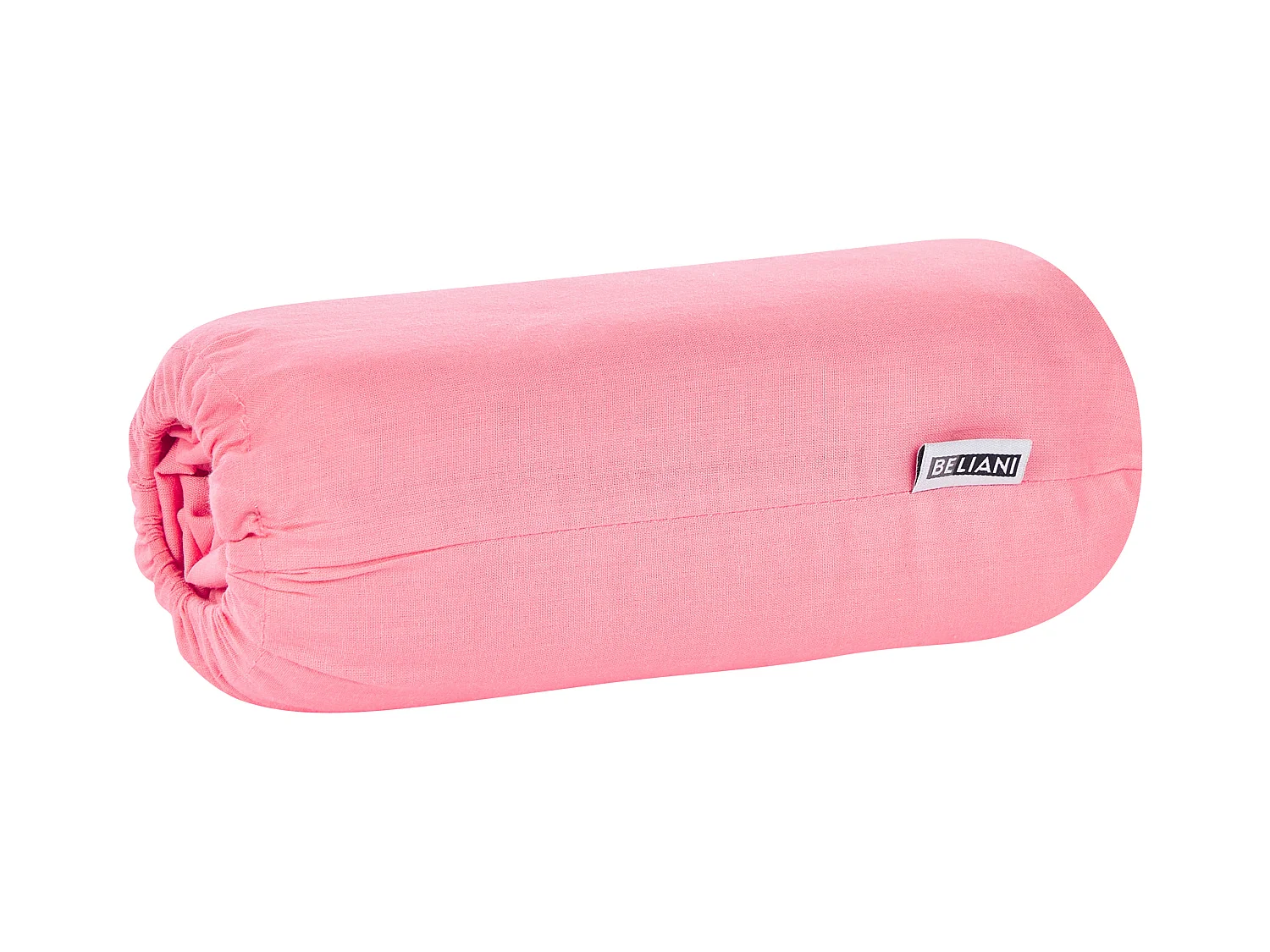 Coprimaterasso elasticizzato JANBU Cotone 200 x 200 cm Corallo