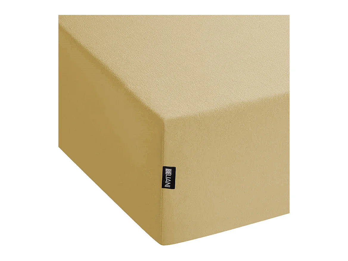 Drap housse JANBU Coton 200 x 200 cm Vert olive