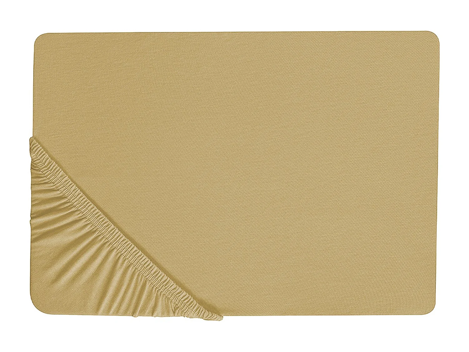 Drap housse JANBU Coton 200 x 200 cm Vert olive