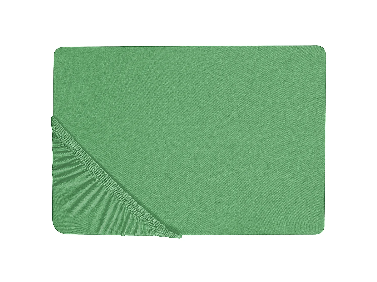 Drap housse JANBU Coton 140 x 200 cm Vert