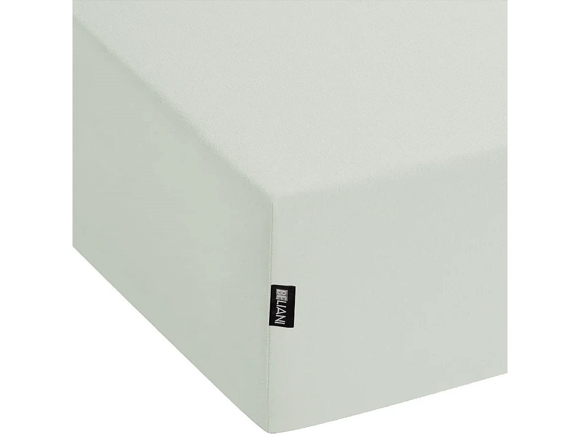 Hoeslaken JANBU Katoen 90 x 200 cm Lichtgroen