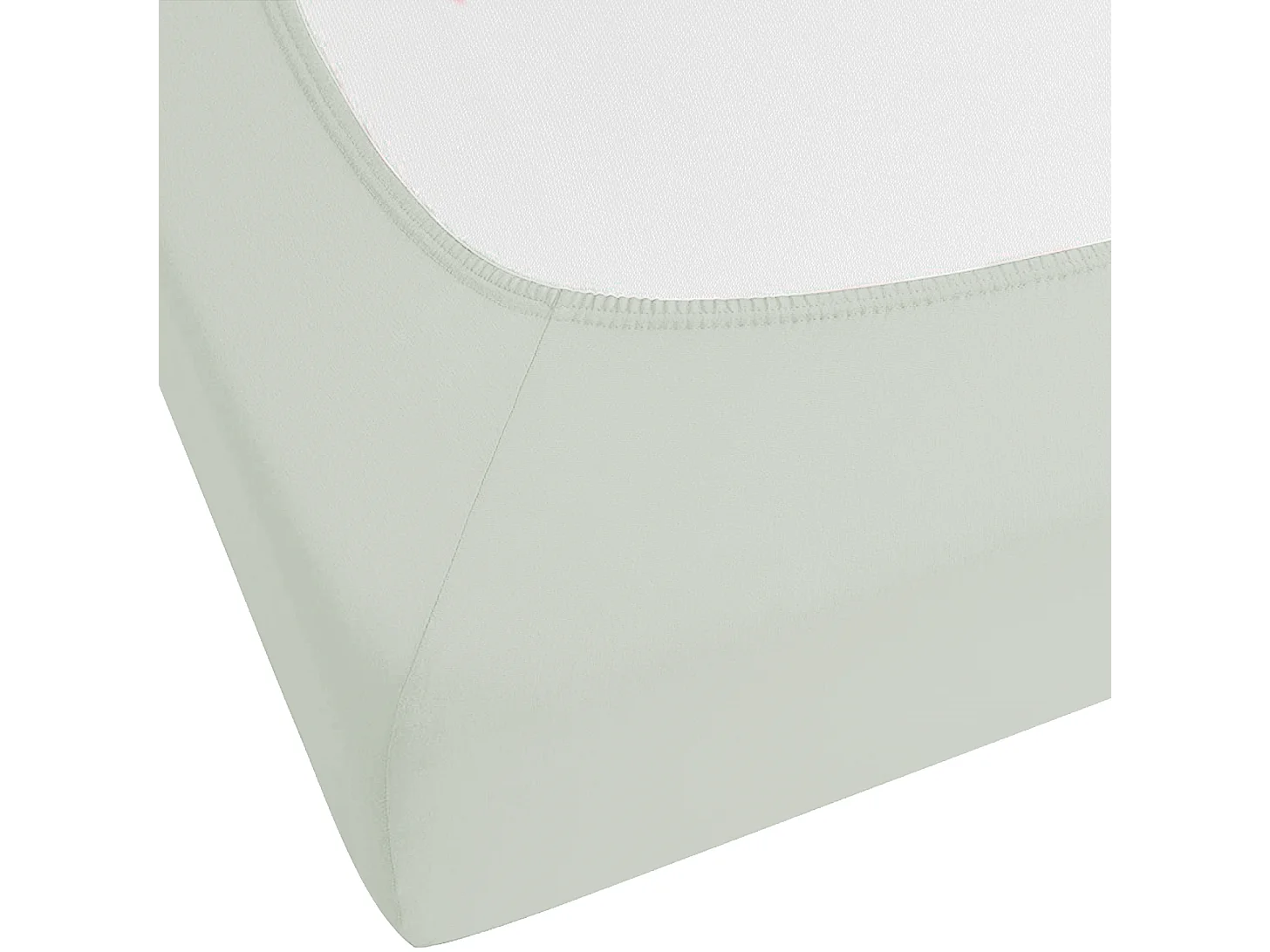 Coprimaterasso elasticizzato JANBU Cotone 90 x 200 cm Verde chiaro