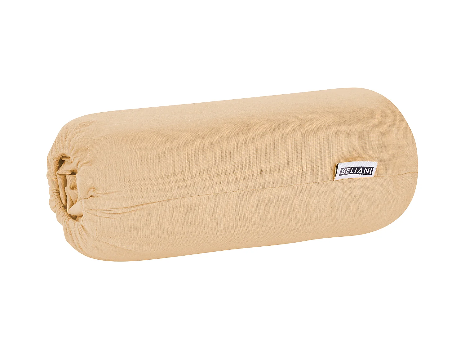 Drap housse JANBU Coton 90 x 200 cm Beige sable