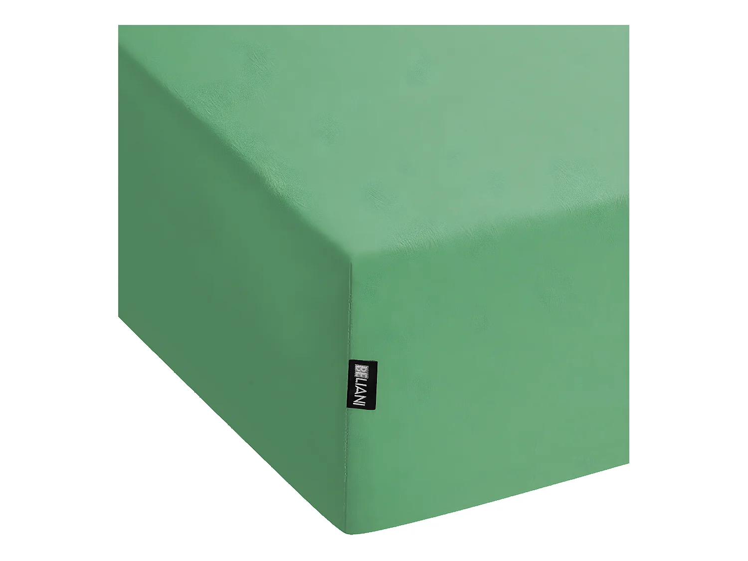 Spannbettlaken JANBU Baumwolle 200 x 200 cm Grün
