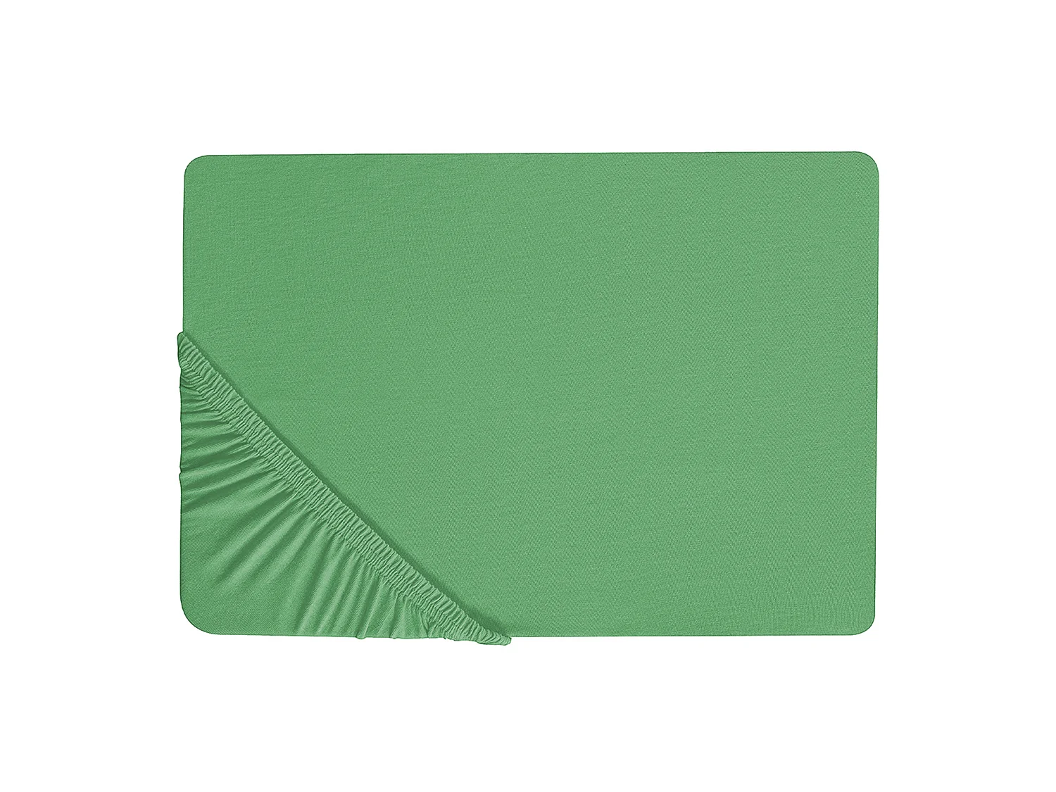 Drap housse JANBU Coton 200 x 200 cm Vert
