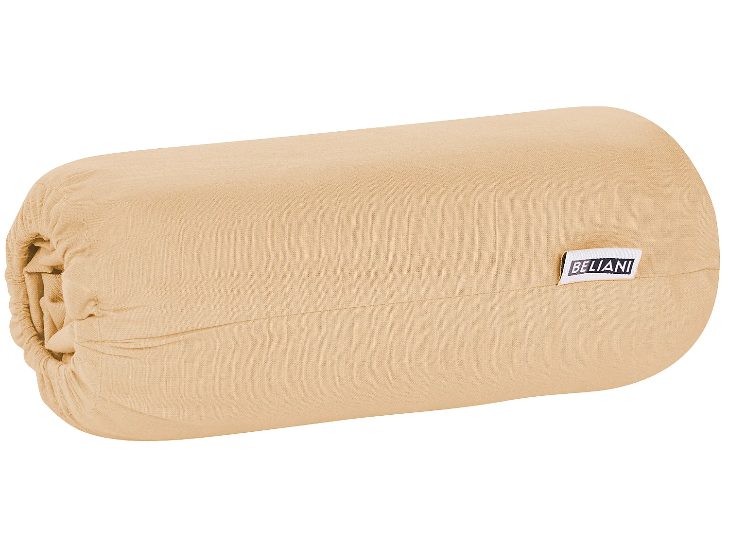 Drap housse JANBU Coton 200 x 200 cm Beige sable