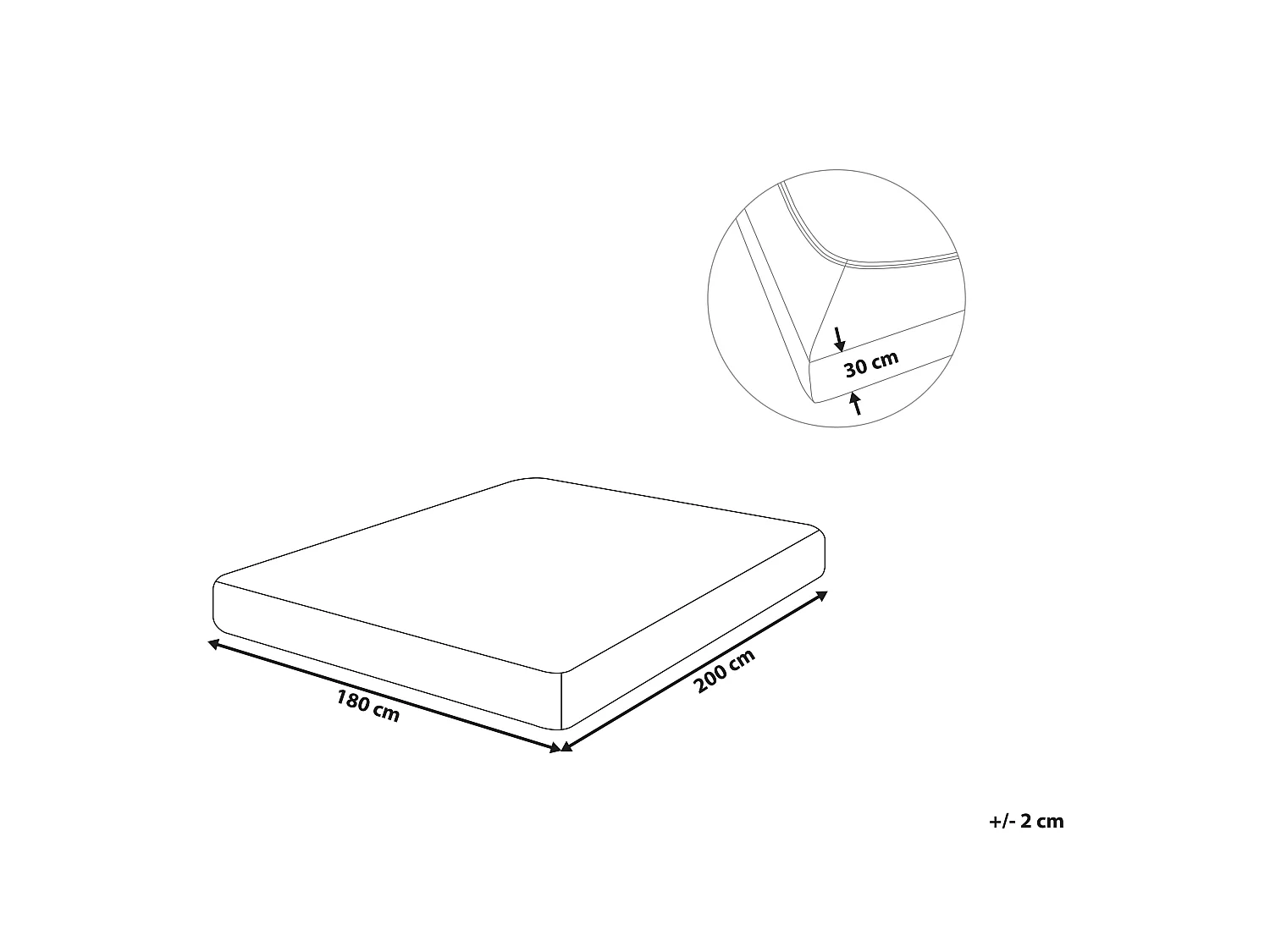 Spannbettlaken Baumwolle korallenrot 180 x 200 cm Steghöhe 30 cm mit Gummizug Janbu