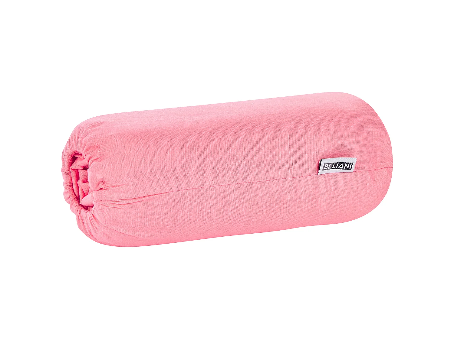 Hoeslaken JANBU Katoen 180 x 200 cm Koraalrood