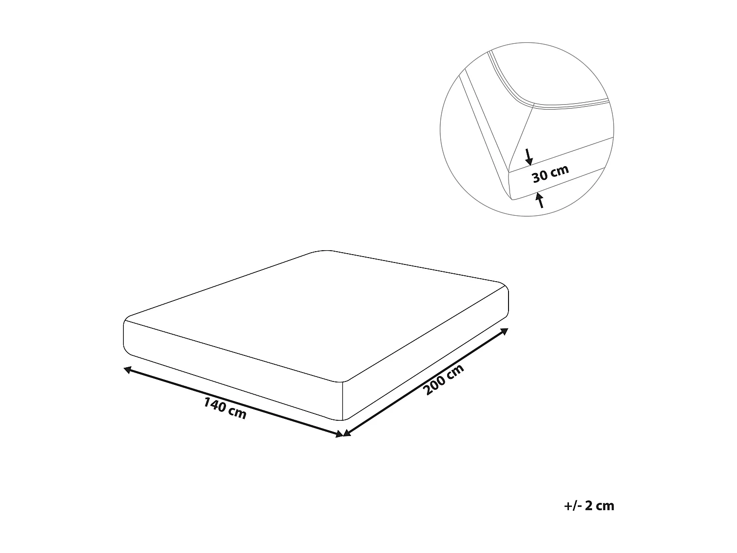 Drap housse JANBU Coton 140 x 200 cm Pourpre
