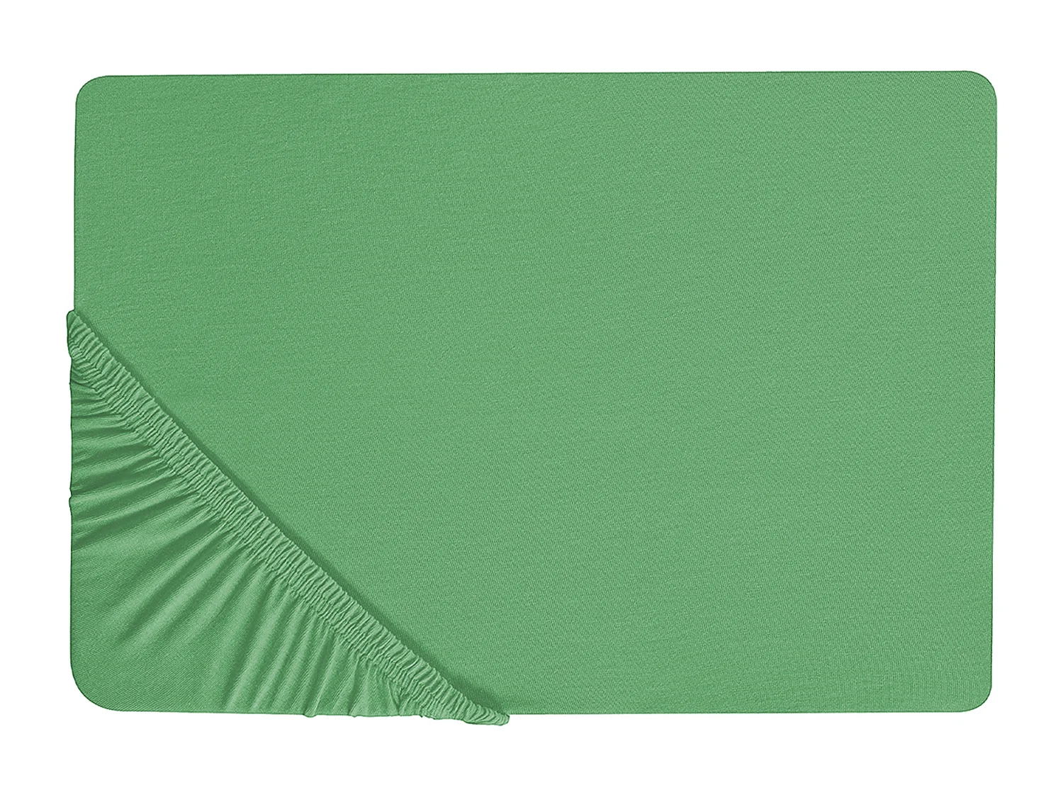 Hoeslaken JANBU Katoen 180 x 200 cm Groen