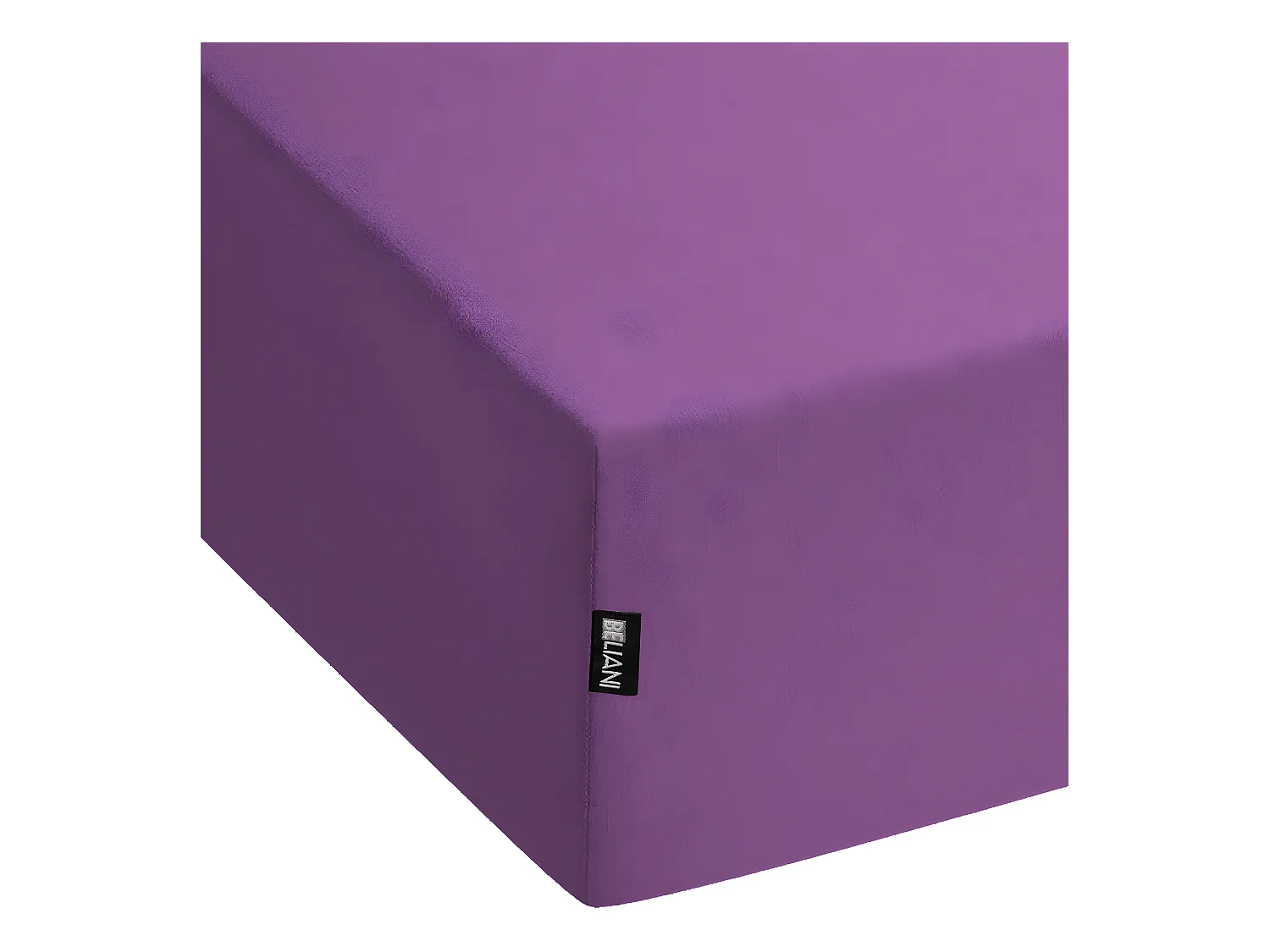 Drap housse JANBU Coton 200 x 200 cm Pourpre