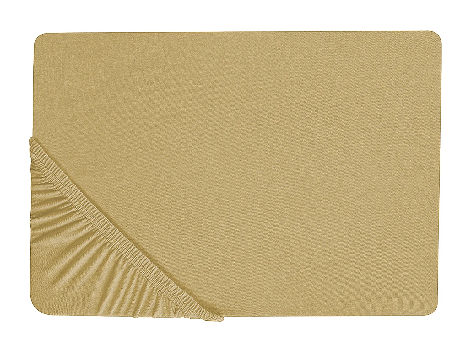 Lençol-capa JANBU Algodão 90 x 200 cm Verde-oliva