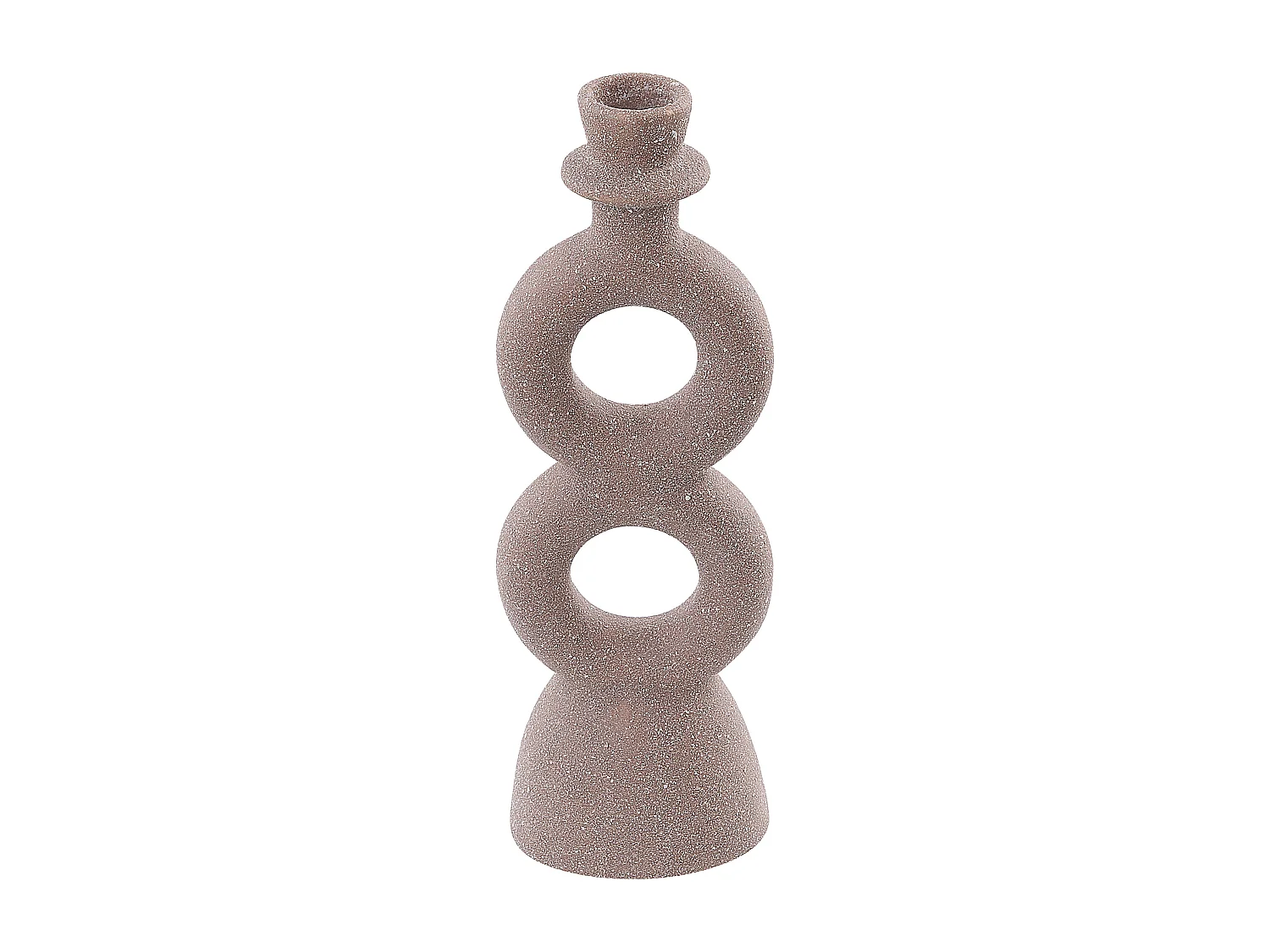 Portacandele NAOUSA Ceramica 23 cm Beige