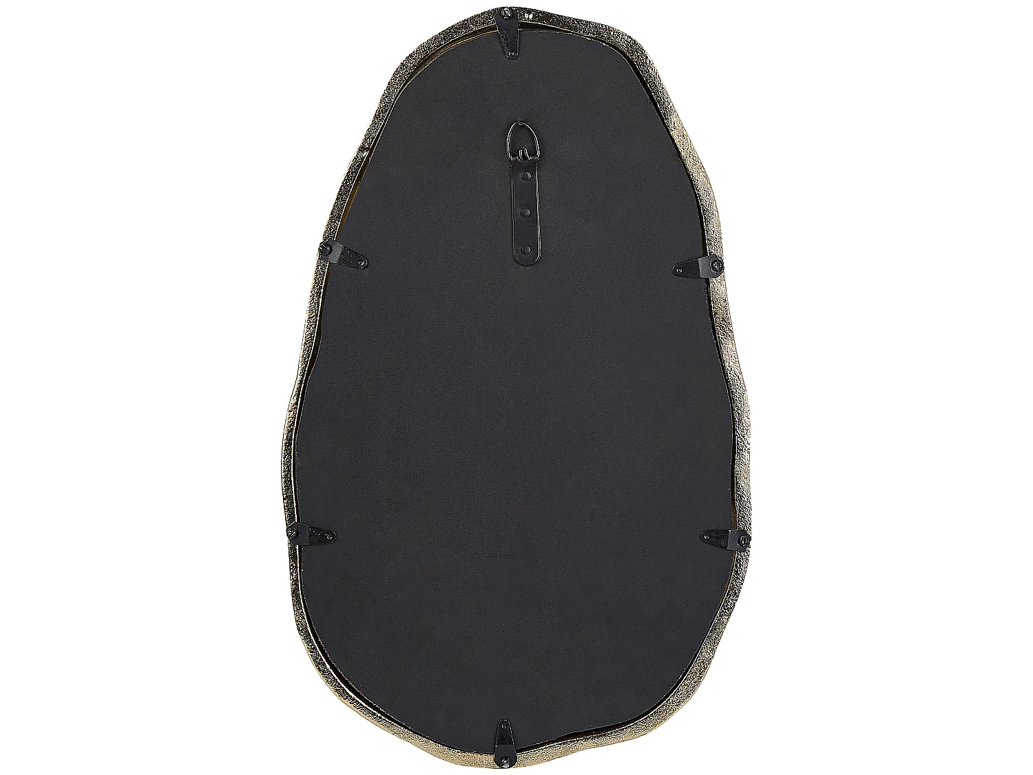 Miroir DAMOH 32 cm 50 cm Métal Doré