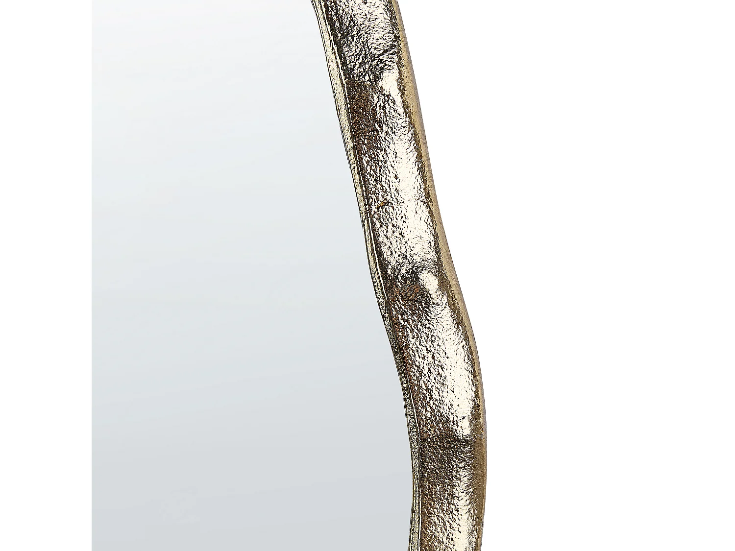 Miroir DAMOH 32 cm 50 cm Métal Doré