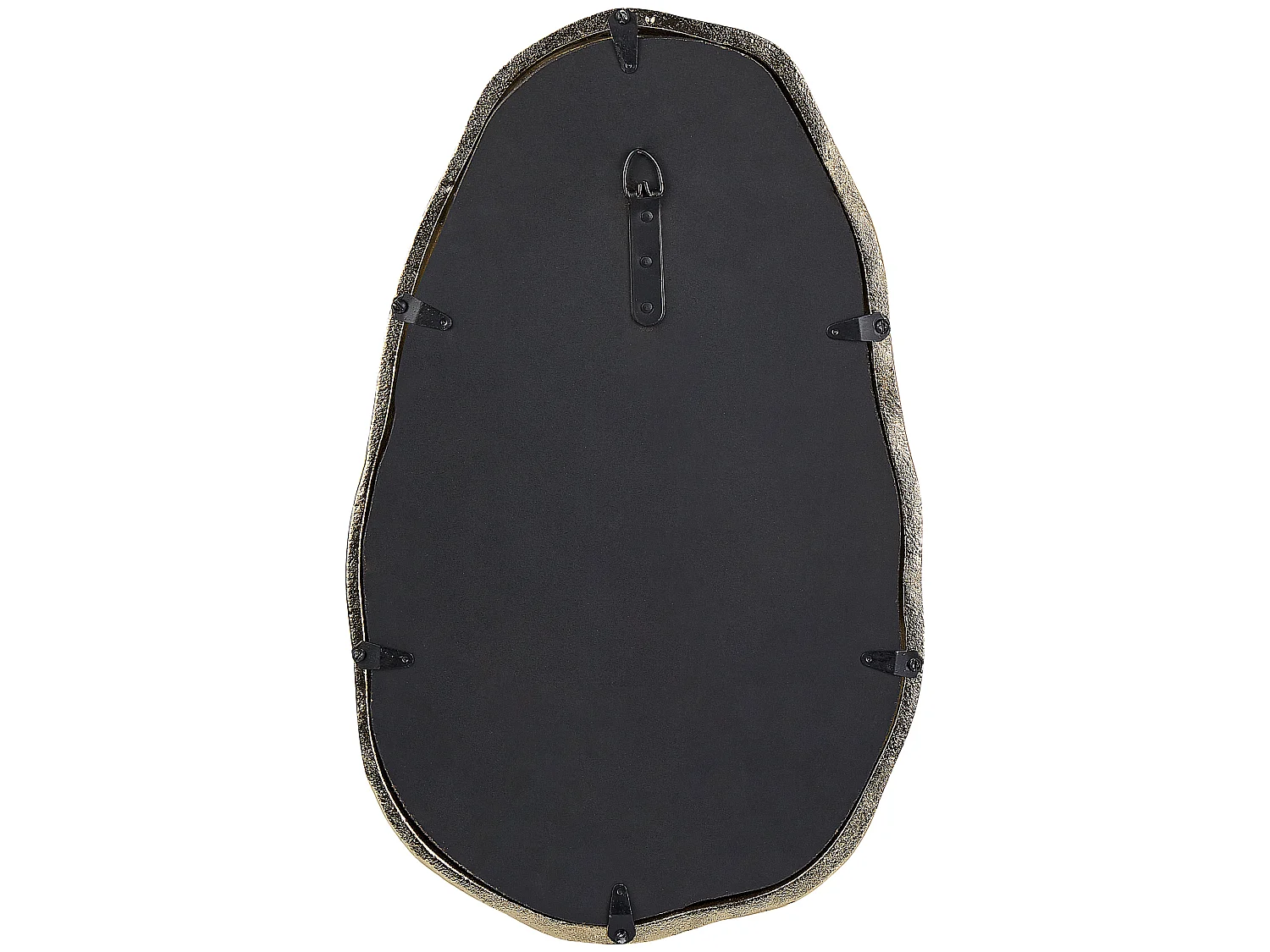 Miroir DAMOH 32 cm 50 cm Métal Doré