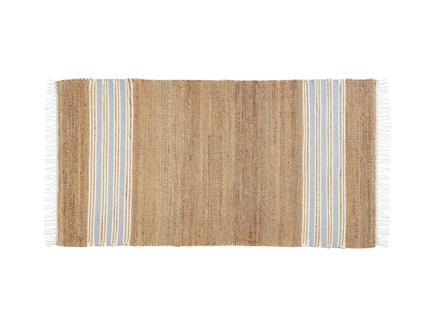 Tapis MIRZA Bleu clair 80 x 150 cm Jute