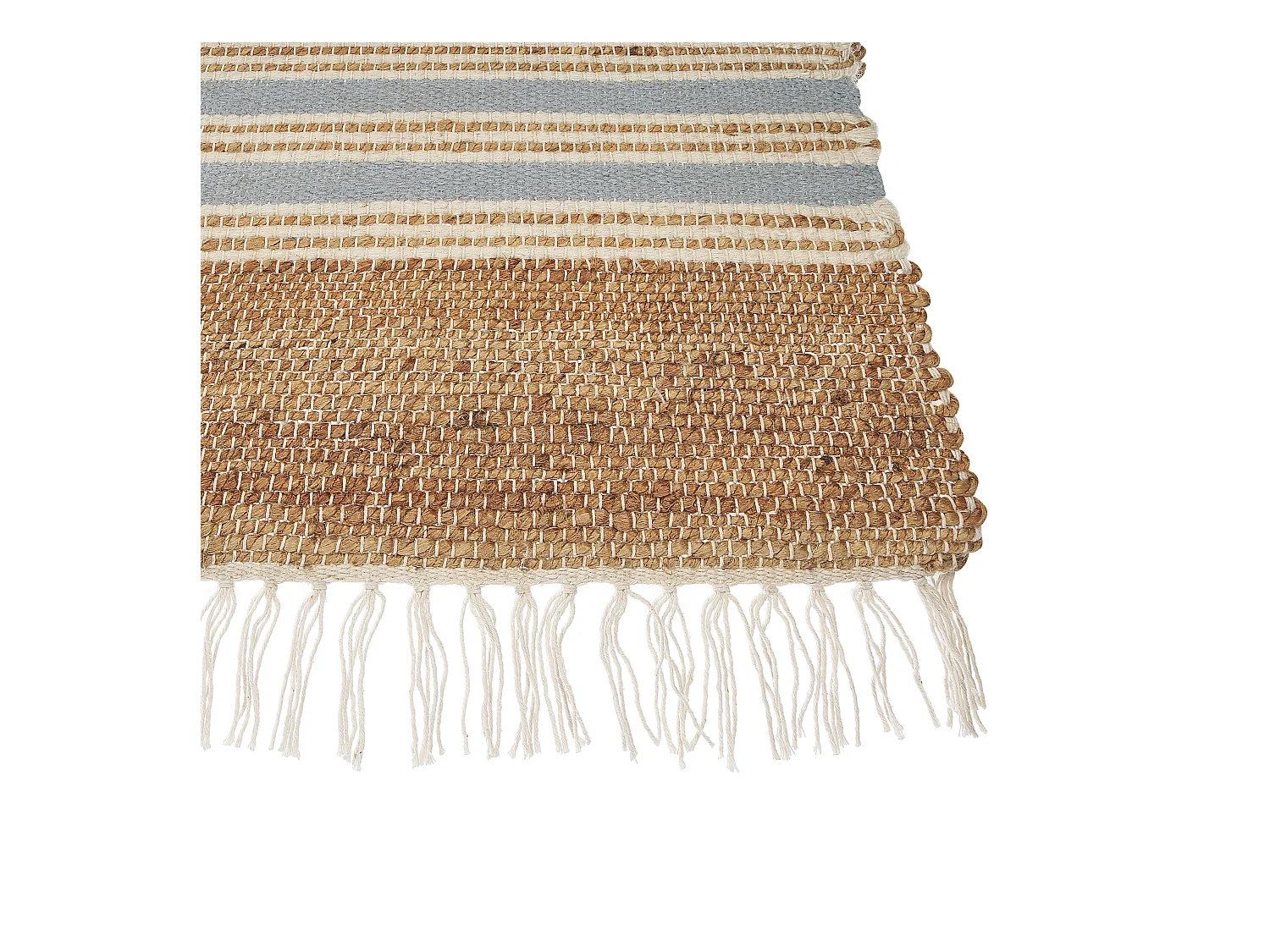 Tapis MIRZA Bleu clair 80 x 150 cm Jute