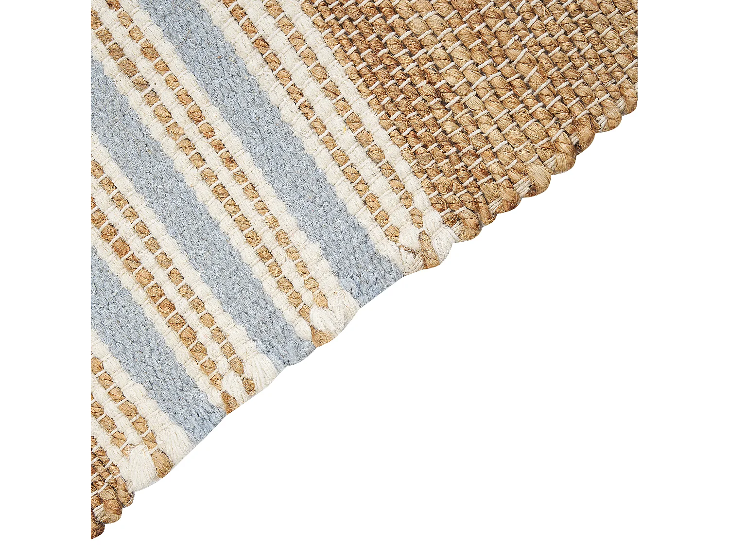 Tappeto MIRZA 80 x 150 cm Iuta Azzurro